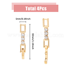 4 шт. латунная удлинительная цепь&nbsp;FIND-FH0009-25B