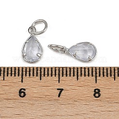 Латунные микро проложить кубического циркония подвески&nbsp;KK-Z120-05P-03