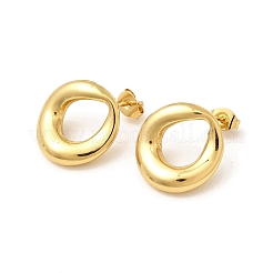 Серьги-гвоздики из нержавеющей стали 201 в форме капли&nbsp;EJEW-Z151-03G