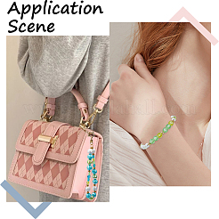 1500 шт. Прозрачные акриловые бусины&nbsp;OACR-SP0001-25B