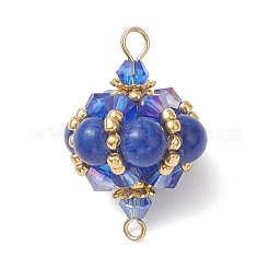 Подвески-фонарики с круглыми и стеклянными бусинами&nbsp;PALLOY-MZ01176