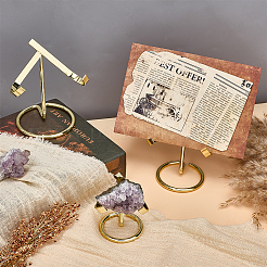 3 шт. 3 стиля держатель для дисплея из железного кристалла и минералов&nbsp;ODIS-PH0002-06