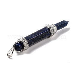 Тема чакры натуральный лазурит большие подвески&nbsp;G-I322-06P-03