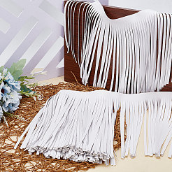 3 метр искусственной кожи с кисточками для отделки&nbsp;DIY-PH0010-44C-01