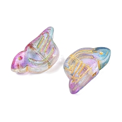 Гальванопокрытие и стеклянные бусины с золотым металлическим плетением&nbsp;EGLA-T029-03M