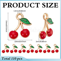 Подвески из эмали из сплава 110 шт.&nbsp;ENAM-ME0001-44