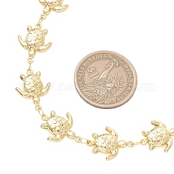 Женские цепочки-колье из нержавеющей стали 304 в виде черепахи&nbsp;NJEW-JN05928