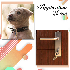 6 шт. 3 стиля застежки-крючки из сплава в тибетском стиле&nbsp;FIND-CP0003-27AB