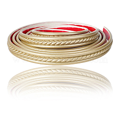 ПВХ самоклеящаяся гибкая молдинговая отделка&nbsp;DIY-WH20007-57A