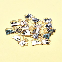 10 шт. Подвески из сплава с эмалью&nbsp;ENAM-FS0001-83