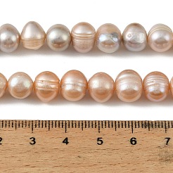 Нити из натурального культивированного пресноводного жемчуга&nbsp;PEAR-L034-17B