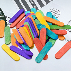 10 набор деревянных палочек для поделок&nbsp;DIY-CN0003-32A