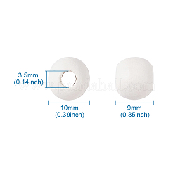 Крашеные натуральные деревянные бусины&nbsp;WOOD-TA0001-19-B