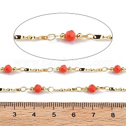 Латунные круглые звенья цепи&nbsp;KK-D368-01G-B