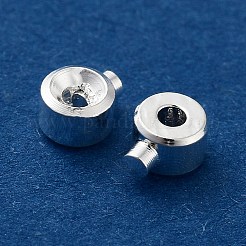 Зажимные бусины из латуни KK-G479-06S