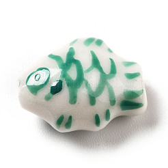 Ручной печатный шарики фарфора&nbsp;PORC-F005-03F