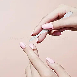 Чехол из ПВХ кожи и наборы маникюрных инструментов из цинкового сплава и углеродистой стали: ушные палочки&nbsp;MRMJ-WH0086-62B