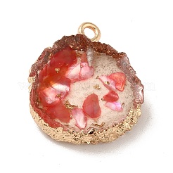 Прозрачные смоляные подвески&nbsp;CRES-F022-03B