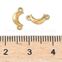 Подвески-соединители в форме полумесяца из нержавеющей стали 304&nbsp;STAS-D211-02G