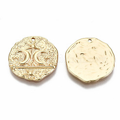 Латунные подвески&nbsp;KK-S356-187G-NF