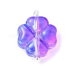 7 шт. 7 цвета прозрачные стеклянные подвески&nbsp;PALLOY-JF03518-03