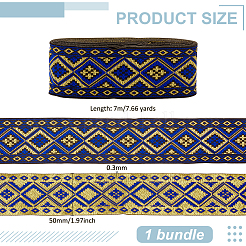 Отделка из полиэстера в этническом стиле&nbsp;OCOR-WH0074-13