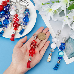 Подвесные украшения из стеклянных&nbsp;HJEW-AB00222