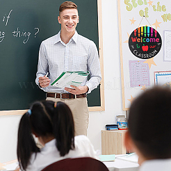 Деревянное украшение входной двери&nbsp;AJEW-WH0270-065