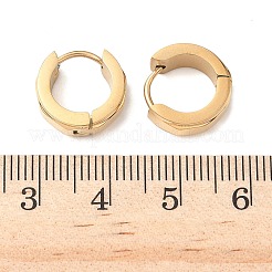 Серьги-кольца из нержавеющей стали 304 для женщин&nbsp;EJEW-U066-02G