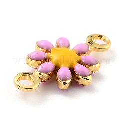 Соединители латунные эмалевые звенья&nbsp;KK-260-01G-RS