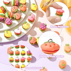 Подвески из непрозрачной смолы 30 шт.&nbsp;RESI-CJ0004-51