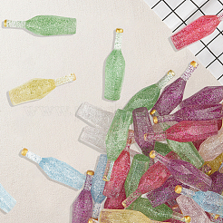 60 шт. 6-цветная фиктивная бутылка из прозрачной смолы кабошон&nbsp;RESI-SC0036-42