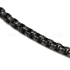 Ожерелья из нержавеющей стали 304 с коробчатой цепочкой&nbsp;LS-STAS-O099-23AS-1