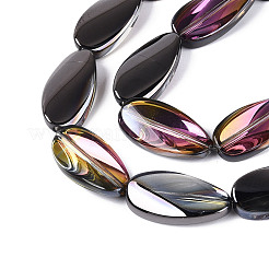 Гальванизируйте прозрачное стекло бисер нитей&nbsp;EGLA-N055-02J