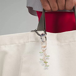 1 шт. подвеска из смолы в виде ландыша&nbsp;KEYC-LP0001-24G