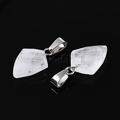 Природного кварца хрустальных подвесок&nbsp;G-N349-18P-08