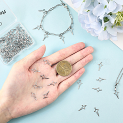 100 шт. подвески из нержавеющей стали 201&nbsp;STAS-BBC0008-31