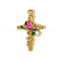 Подвески из нержавеющей стали 304 с эмалью&nbsp;STAS-OY005-32G