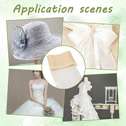 Сетчатая ткань из полиэстера&nbsp;DIY-WH0504-269B