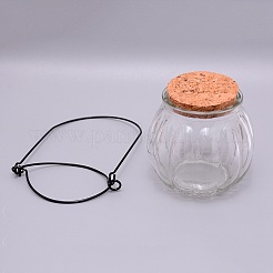 Пустая стеклянная бутылка желаний&nbsp;LS-GLAA-WH0028-10