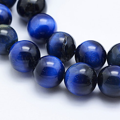 Природных тигровый глаз бисер нитей&nbsp;LS-G-K203-86-10mm