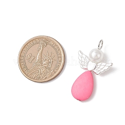 Подвески-крылья из акрила и сплава&nbsp;PALLOY-JF04722