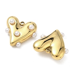 Нержавеющая сталь 304 с подвесками из АБС-пластика в виде жемчужин&nbsp;X-STAS-G371-17G