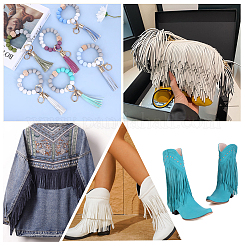 Отделка бархатной бахромой&nbsp;DIY-WH20011-57A