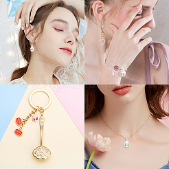 Подвески лэмпворк ручной работы&nbsp;LAMP-SC0001-05