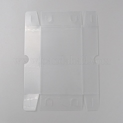 Прозрачная пластиковая ПВХ коробка подарочная упаковка&nbsp;CON-WH0085-69A