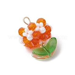 Стеклянные подвески&nbsp;PALLOY-MZ00672-02