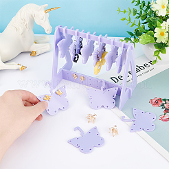 1 комплект непрозрачных акриловых подставок для сережек&nbsp;EDIS-PH0001-54B