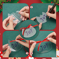 20шт пустые акриловые подвески&nbsp;DIY-WR0003-40