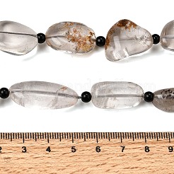 Природного кварца lodolite нитей бисера&nbsp;G-F820-M01-02